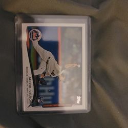 Jacob DeGrom Rookie Card 