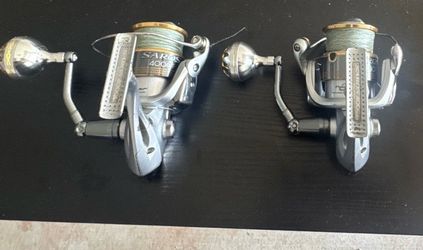 Shimano saros 4000 reel with gomexus power knob