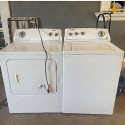 Whirlpool washer and gas dryer 490
