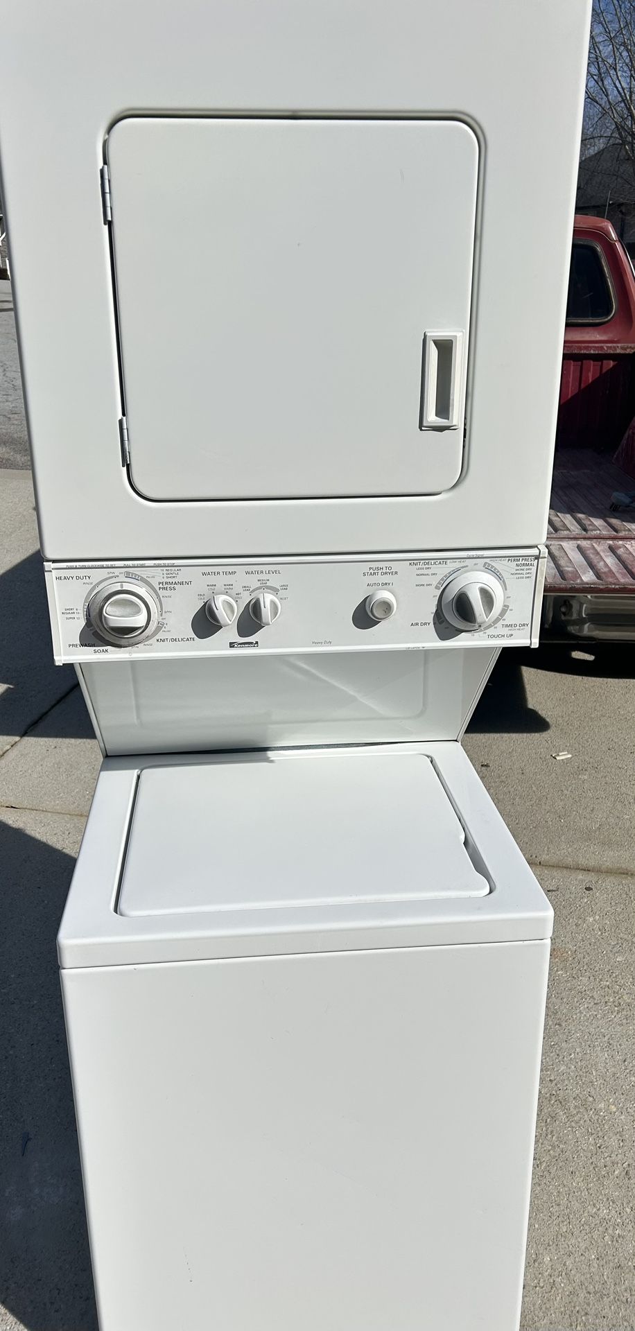 24” Stackable Washer And Dryer