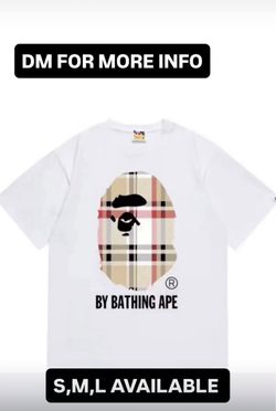 BAPE X Burberry By Bathing Ape Plaid Graphic Tee