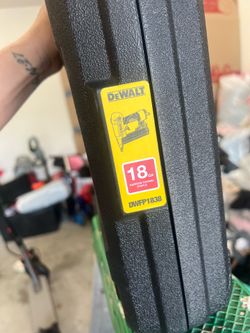 DeWalt DWFP1838 18-Gauge Narrow Crown  Corded nail gun. * BRAND NEW * W/ Carrying Case.