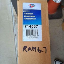 New condensers verify by number to see if it will fit