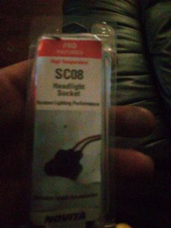 SC 08;Headlight Socket Novita