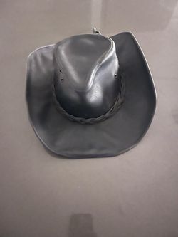 Vintage Hand Made Premium Leather Cowboy Hat