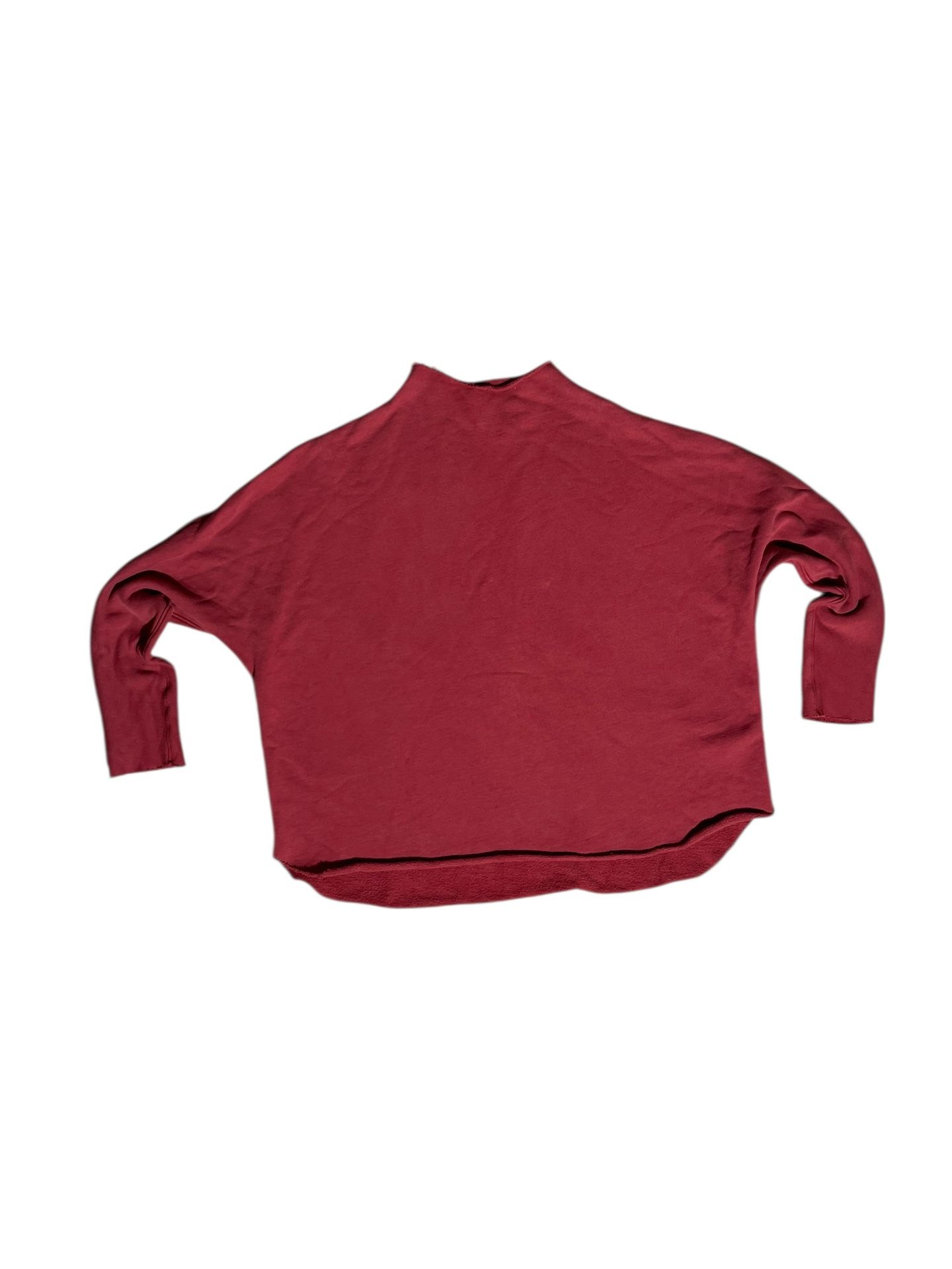 Frank & Eileen Women’s Mock Neck  Fleece Sweatshirt Size M