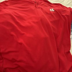 Men’s Shirt, Size, Small Medium, Or Like A Medium Red Hurley