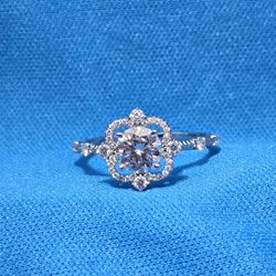 Moissanite 1.50 ctw Heart Shape Ring 