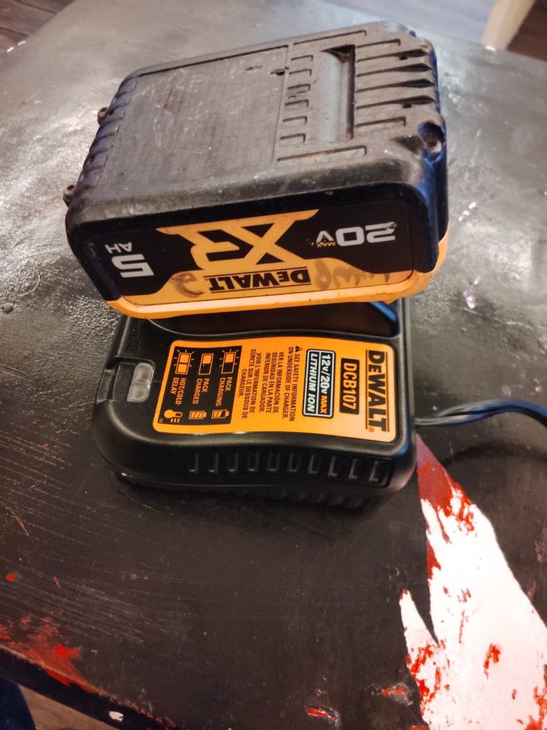 DeWalt Charger And Battery