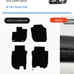 Honda HR-V 2016-2022 CARPET MATS. 