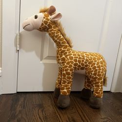 Giraffe stuffed Animal 