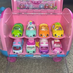 Shopkins Cutie Cars And Storage Van