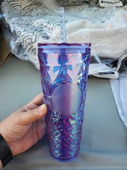 Starbucks Holiday 2023 Iridescent Prism Venti 24oz Cold Cup Tumbler