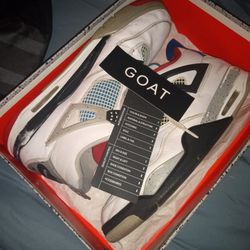 Authentic Pair Of The Jordan 4 What The