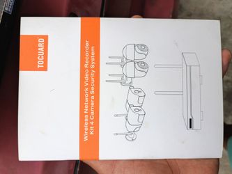 Toguard Wireless NVR 4 Camera Security System