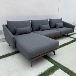 Design Within Reach Costura Chaise Sofa 