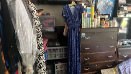 Blue Polka Dot Dress