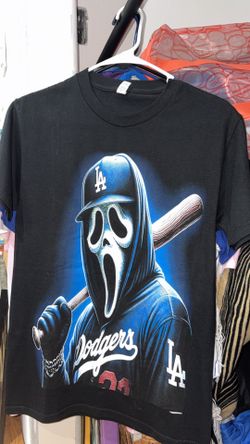 Dodger Scream shirt with rhinestones