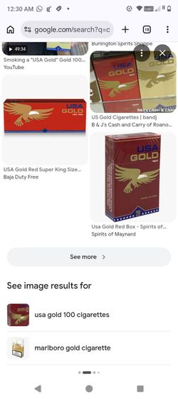 For sale usa gold all branches all flavors