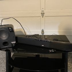 Polk Soundbar and Subwoofer