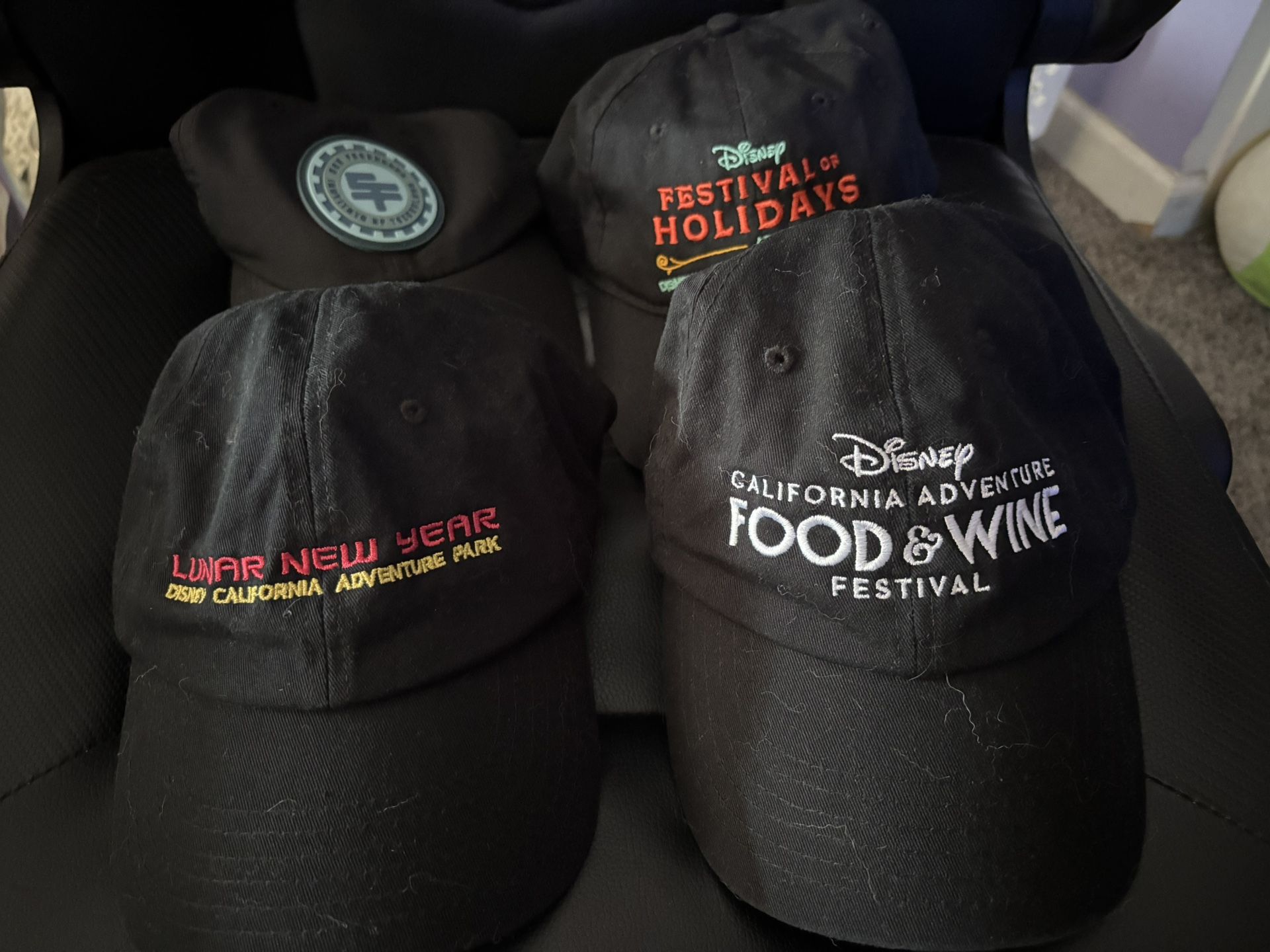 Disney DCA Festival Cast Member Hats 