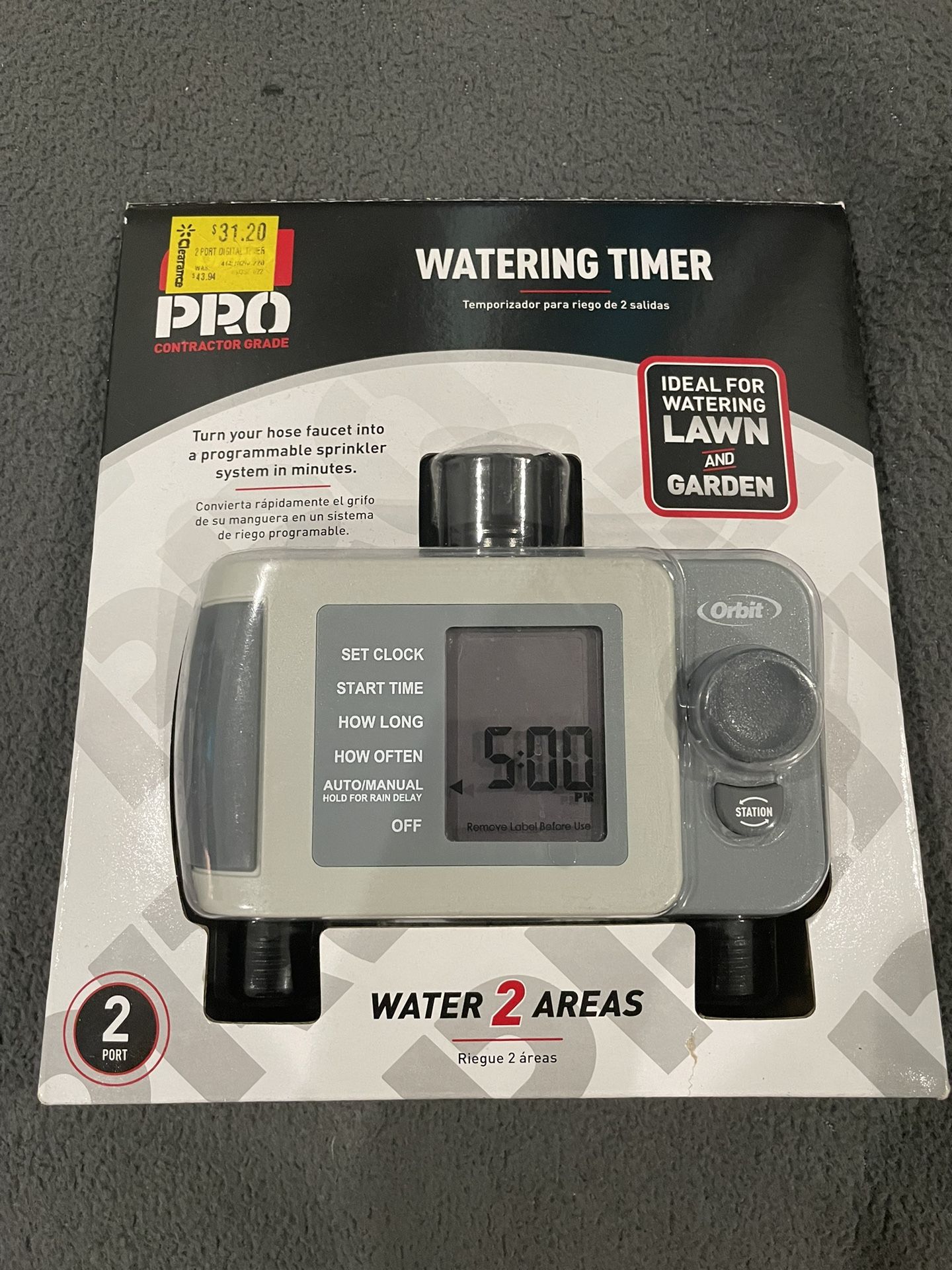 Orbit Pro Contractor Watering Timer