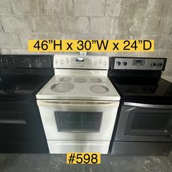 Whirlpool Stove Electric (#598)