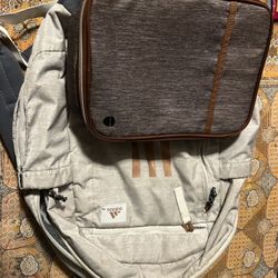 Adidas backpack with lunch bag for school kids