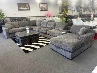 Brownish Gray Sofa Sectional