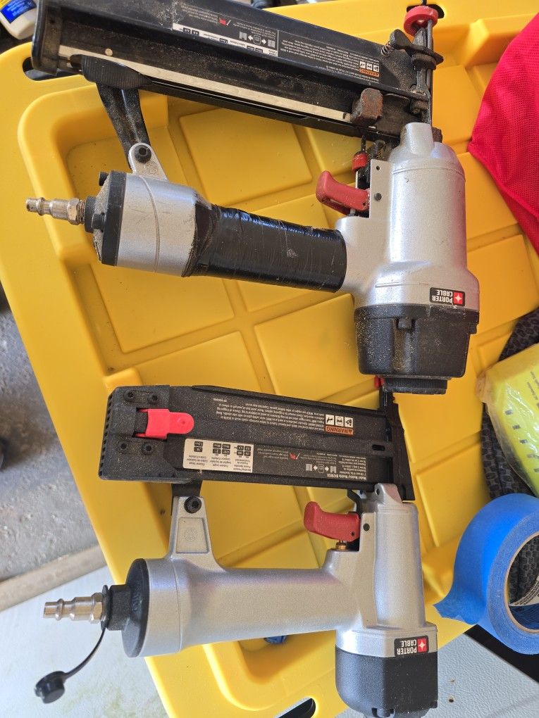 Porter-Cable 16 & 18 Gauge Pneumatic Nailers β Bundle Deal