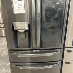 ✨LG 30 Cubic Ft French Door Refrigerator With Craft Ice Maker! NEVER BEEN USED!!✨