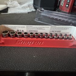 NEW Snap-on™ 1/4" drive 1/8" 5/8" 13pc 6point FDX Shallow Socket SET 113YTMY
