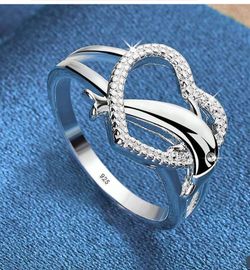 925 Sterling Silver Plated size 7