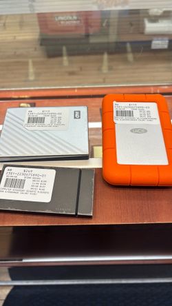 External SSDs