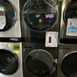 LG 27inch Front Load Gas Wash Tower 