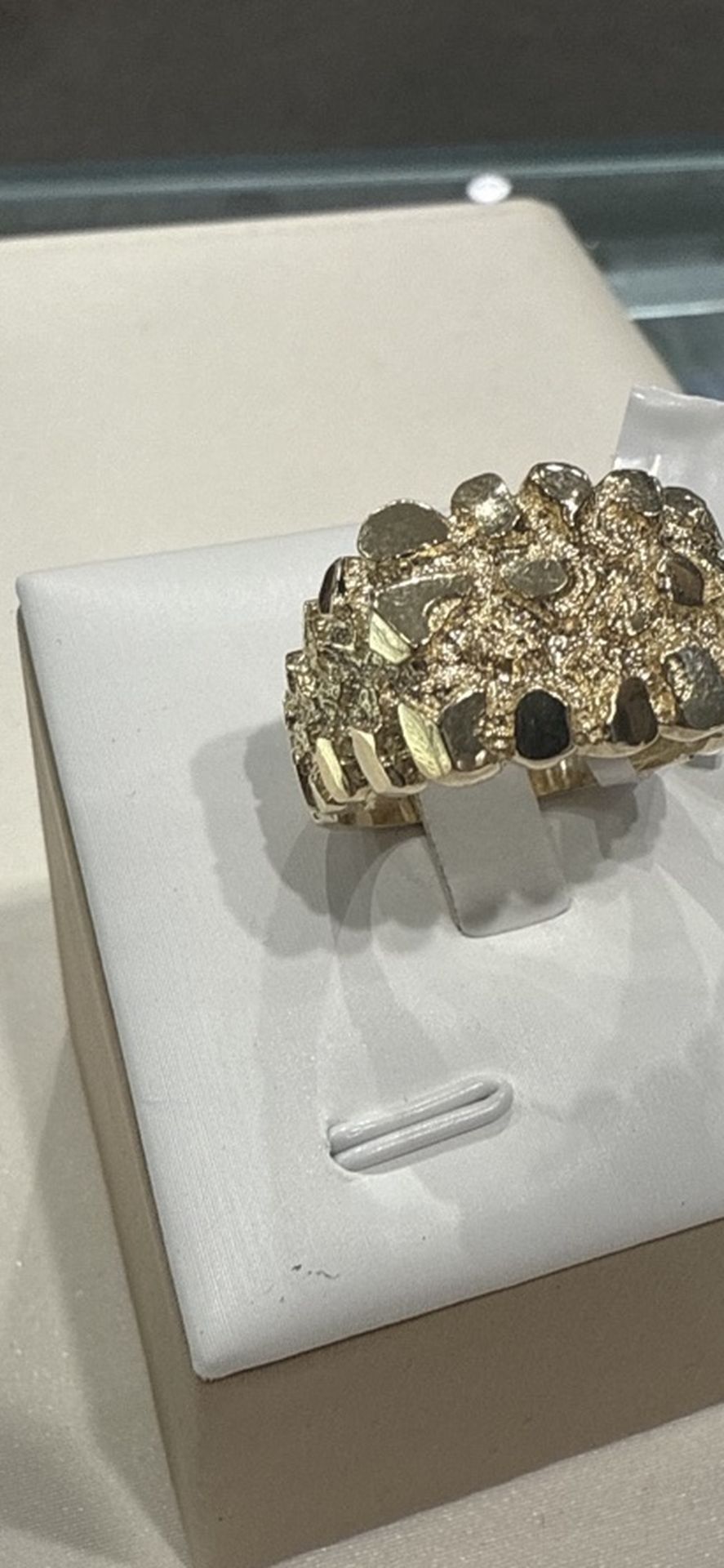 10k Gold Nugget Ring