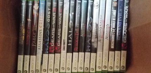 Xbox 360 games 10 each