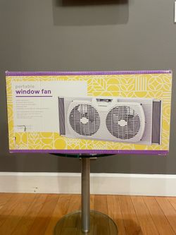 Portable Twin Window Fan