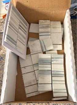 Marble Mosaic Backsplash and Floor Tiles