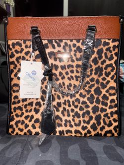 Leopard tote