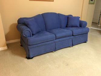 Sleeper Sofa Blue