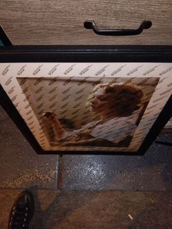 Black Framed Portrait Photo Print