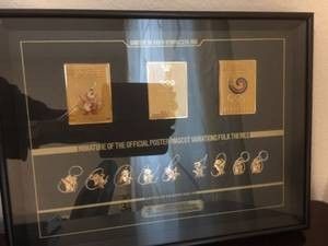 1988 Seoul Olympic Games Emblems Plaque 