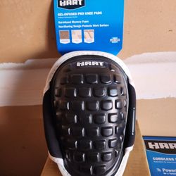 HART Gel-Infused Memory Foam Pro Work Knee Pads, One Size Fits All