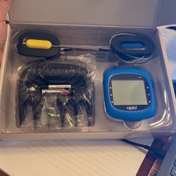 Digital Thermometer With 6 Probes