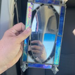 MacDonald Stained Glass Mirror