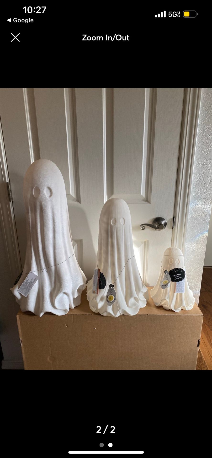 Martha Stewart Cheesecloth ghost