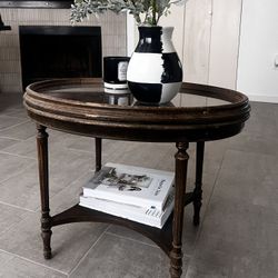 Vintage Antique Coffee Table Side Table