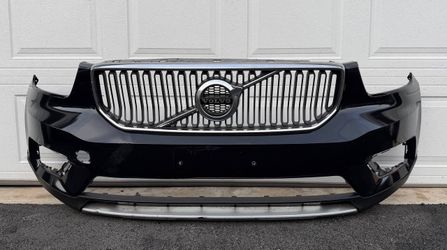 BLACK VOLVO XC40 2019 2020 2021 2022 FRONT BUMPER
