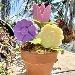 Mother's Day soap flower bpouquet.